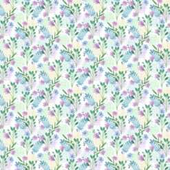 Fabric Edition, Inc. Purple Floral Fabric Quarters Bundle Pre-Cut Fabric -Prym Clover Shop 748529 4 11478.1693479246