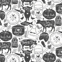 Fabric Edition, Inc. Farmhouse Strip Roll Pre-Cut Fabric -Prym Clover Shop 748534 2 08724.1693479256