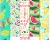 Fabric Edition, Inc. Citrus Strip Roll Pre-Cut Fabric -Prym Clover Shop 748540 32830.1693479268