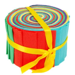 Fabric Edition, Inc. Primary Color Solids Strip Roll Pre-Cut Fabric -Prym Clover Shop 748541 2 56232.1693479270