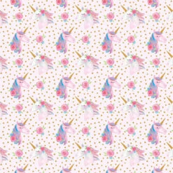 Fabric Edition, Inc. Unicorn Strip Roll Pre-Cut Fabric -Prym Clover Shop 748542 2 37306.1693479272