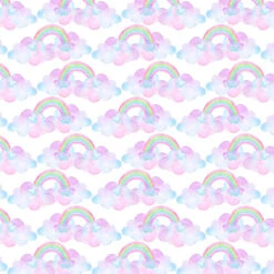 Fabric Edition, Inc. Unicorn Strip Roll Pre-Cut Fabric -Prym Clover Shop 748542 4 70656.1693479272