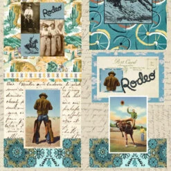 Western Rodeo Panel Fabric -Prym Clover Shop 748587 2 77549.1698706256