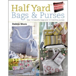 Penguin Random House Half Yard Bags & Purses Quilting Book/Booklet